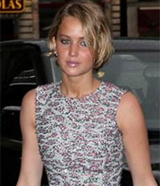 Jennifer Lawrence in prl studs