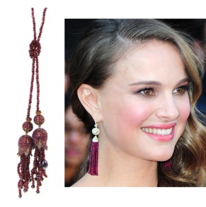 Nat Portman and garnet